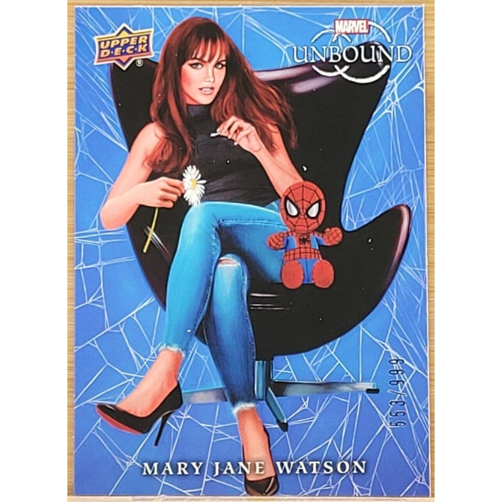 2022‎ MARVEL UNBOUND MARY JANE WATSON  BASE #D/999